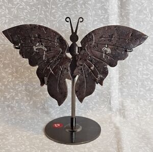 Jasper Crystal Butterfly with Stand